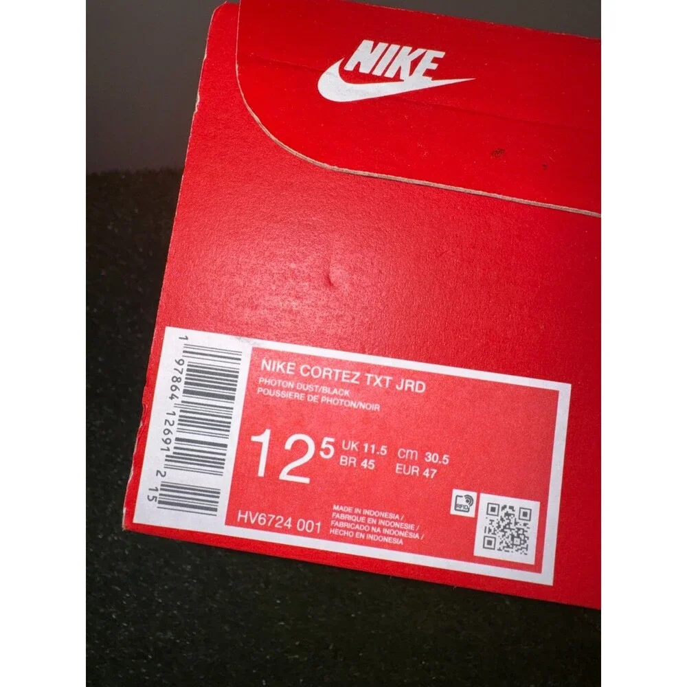 Mens 12.5 Nike Cortez TXT JRD 